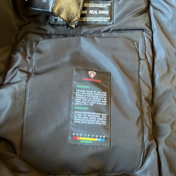 Post Card Full Length Down Winter Coat with Hood - Picture 9 of 10